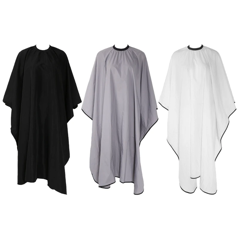 

Adult Waterproof Hair Cut Barbers Cape Salon Hair Cutting Hairdressing Clothes 145x165cm Thick crepe fabrics