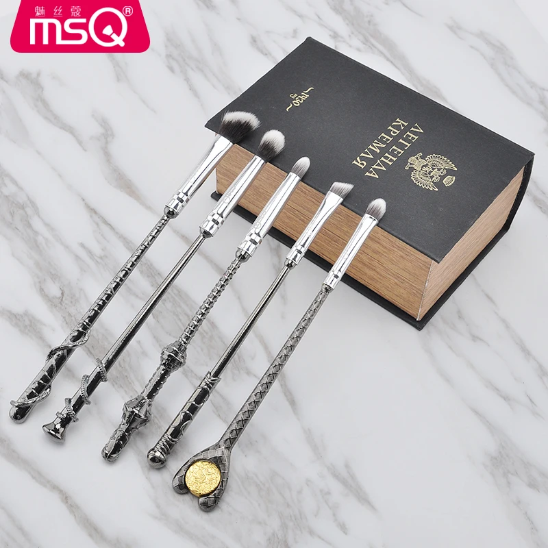 

MSQ/ Harry Potter 5 Eyeshadow Brush Professional Eye Blooming makeup Brush Set Portable Eyeshadow Brush