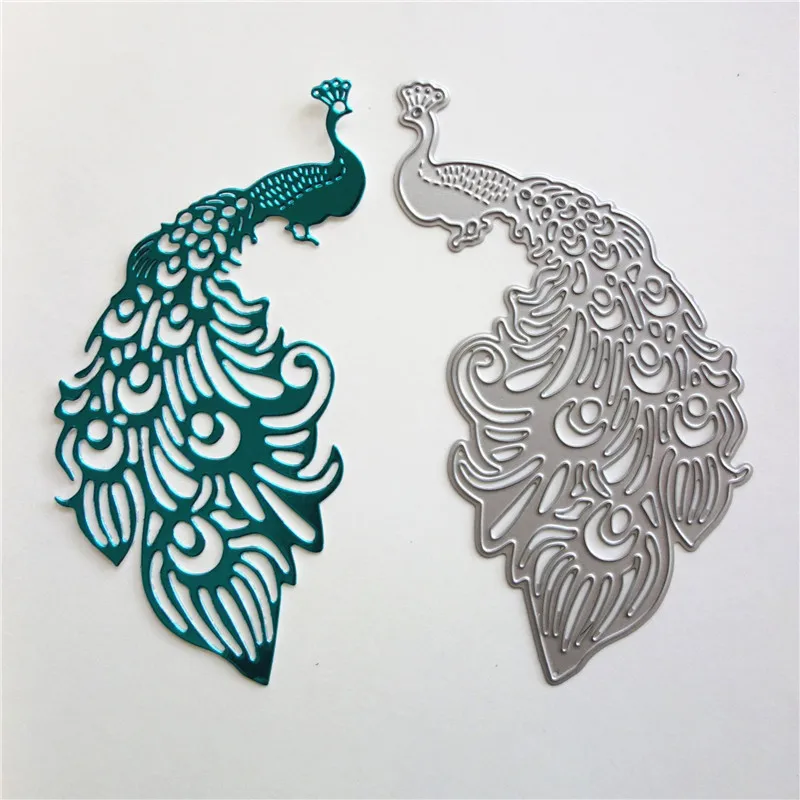 

Naifumodo Peacock Metal Cutting Dies New 2019 for Card Making Dies Scrapbooking DIY Album Decor Craft Stencil for Die Cuts