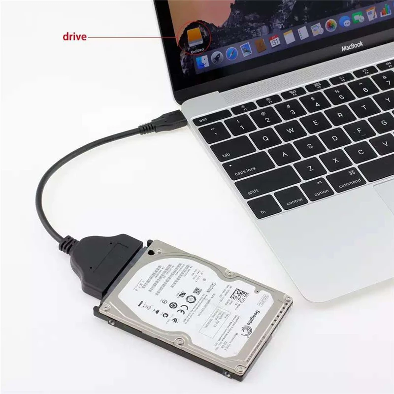 Кабель USB 3.0 Type C к 22Pin SATA 3 1 внешний кабель типа III 22 контактный адаптер для Macbook