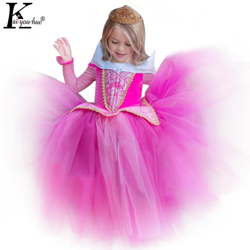 Snow White Girls Clothes Cinderella Dress For Girls Costumes Party Toddler Christmas Dress Elsa Dress Children