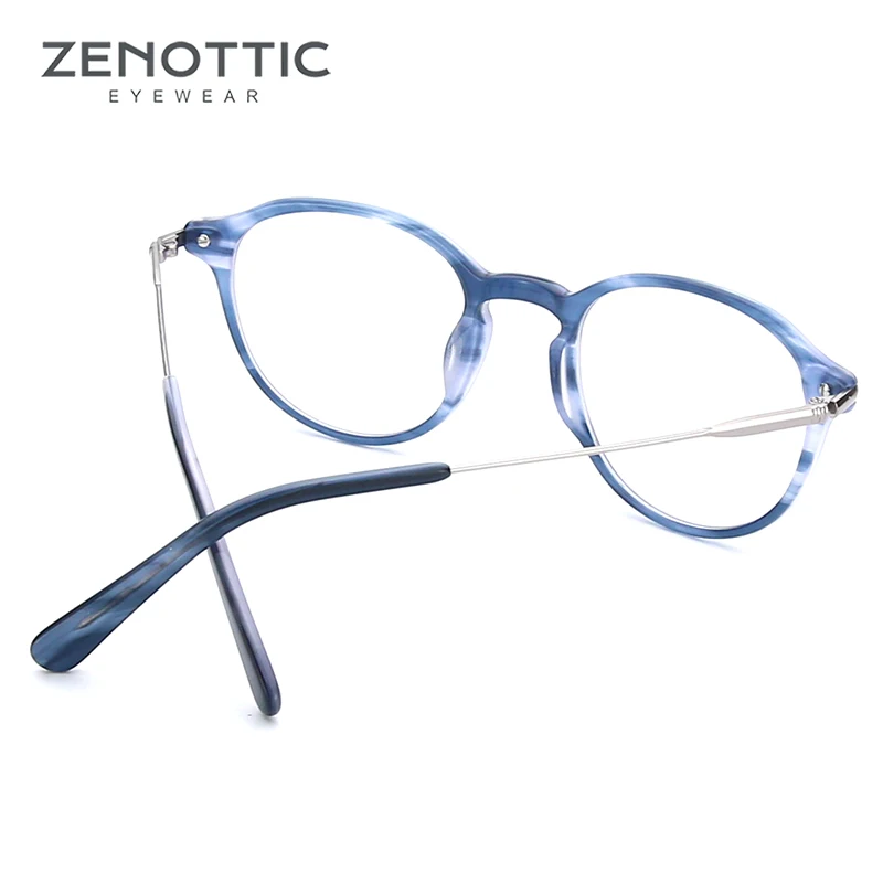Круглые очки zenotic в стиле ретро оправа для женщин оптические близорукости