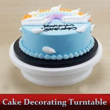 Hot 11 “Kuchen Ständer Swivel Platte rotierenden Dreh für sugarcraft Drehscheibe Plattform Valentinstag DIY Kuchen Werkzeuge