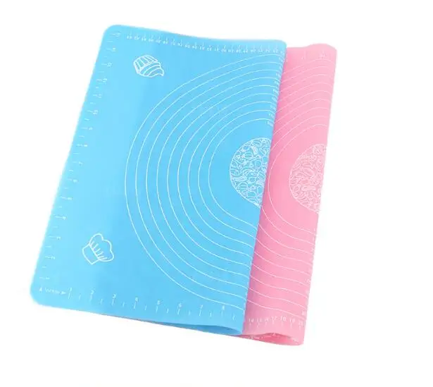 

30pcs/lot 65x45cm Non-Stick Silicone Baking Mat Baking Pad Sheet Baking Pastry Tools Rolling Dough Mat Grill Pad Wholesale