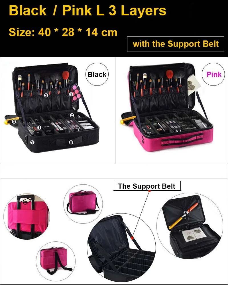 Bolsas p/ cosméticos