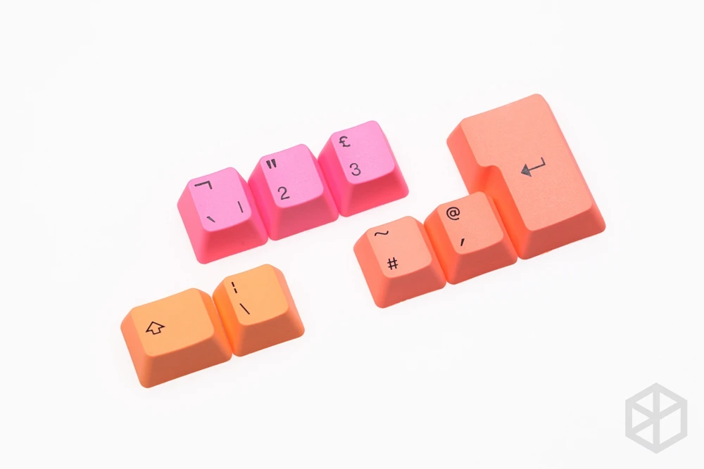 Taihao abs pbt двойные брелки iso модификатор 1.25u сменная игровая механическая клавиатура Радуга черный оранжевый красный