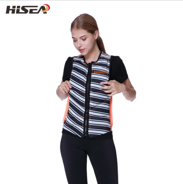 2019 New Life Jacket Super Elastic Vest Swimming Drifting Surfing Portable Folding Life Vest Clothing Large Buoyancy Stripe89789