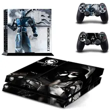Кожа Виниловая наклейка стикеры Mortal Kombat X для PS4 Playstation 4 консоли+ 2 контроллера