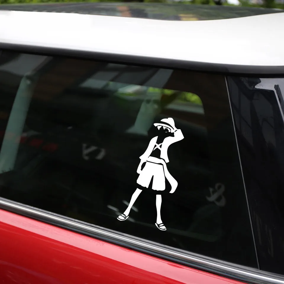 Cunymagos One Piece Luffy Anime Stickers Decor Vinyl Decals Car Styling Fashion Auto Motorcycle Car Decoration Sticker 7 (7)