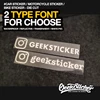 Customized Personalized Die Cut Instagram User Name Waterproof Reflective Car and Motorcycle Decals Bumper Ins Sticker ► Photo 2/6