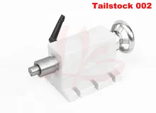 CNC tailstock 4 Axis,MT2 Rotary Axis Lathe Engraving Machine Chuck for Mini CNC router woodworking
