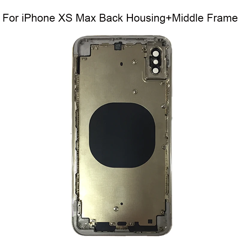 AAA Качество для iphone XS Max задняя средняя рамка полный Корпус в сборе батарея Крышка
