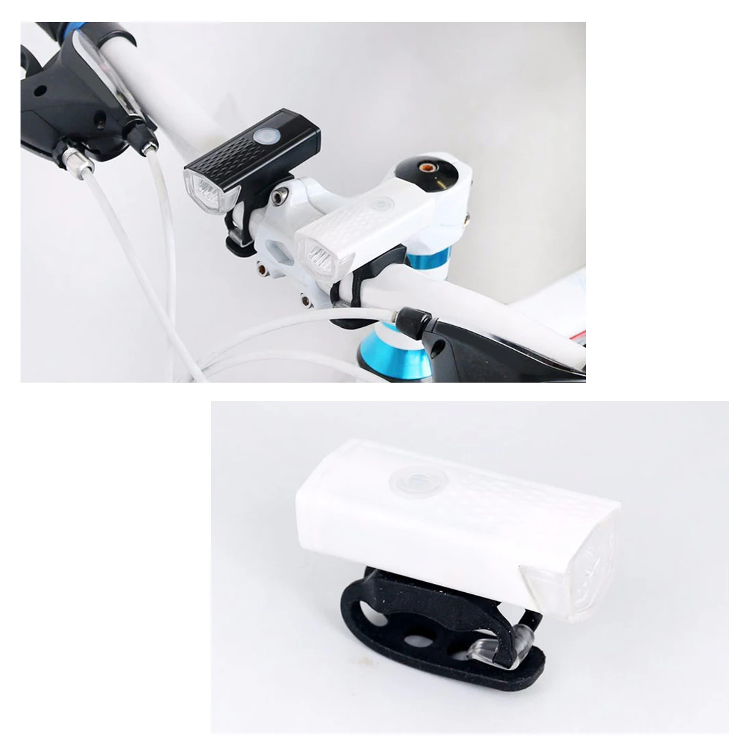 

300LM Rechargeable USB LED Bicycle Bike Flashlight Lamp Front Bicycle Cycling Light Headlight lampy rowerowe