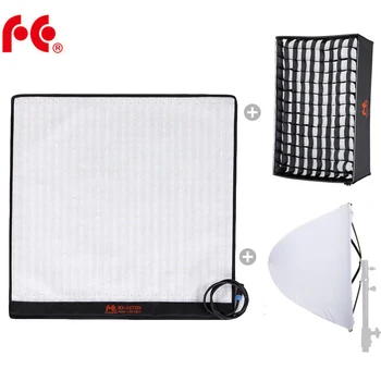 

FalconEyes RX-24TDX Flexible Rollable Cloth LED Fill-in Light Lamp Studio Video Lighting Panel 150W Bi-Color 3000K-5600K Softbox
