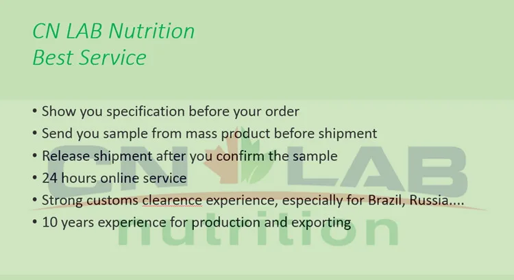 our service