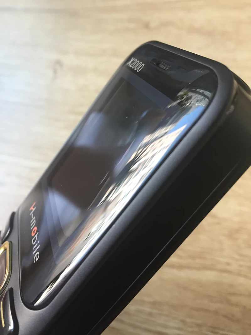 H mobile X2000 две sim карты громкий динамик 2 светодиодный фонарь мобильный телефон 1 7