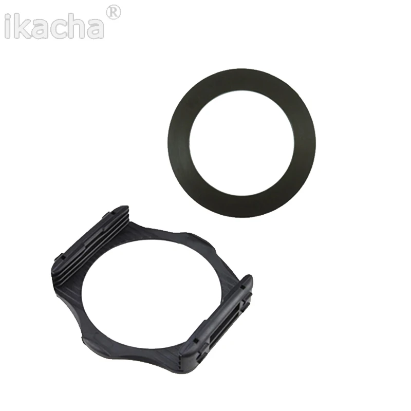 9 Size Ring Adapter+Lens Hood Filter Holder Set-2