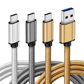 

1m USB 3.0 Type C Degree Fast Charging usb c cable Type-c data Cord Charger usb-c For Samsung S8 S9 Note 9 8 Xiaomi mi8 mi6