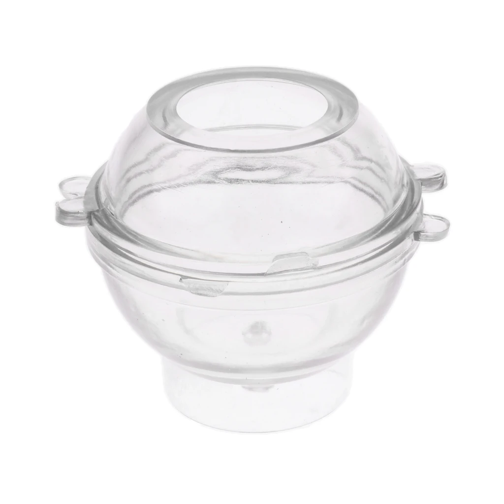 Round Ball Shape Candle Mould Soap Mold for DIY Candle Pillars Tealight Making 2.5-10cm