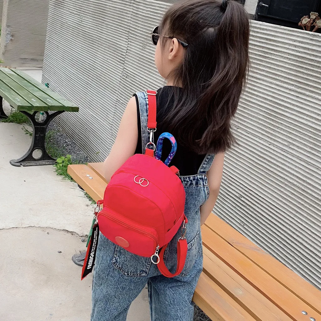 

2019 Fashion Casual summer Children New Parent-Child Backpack Simple Small Backpack Bag Shoulder Outdoor Bag