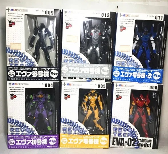 

Revoltech Evangelion Evolution EV-001 GUNDAM Test Type-01 with LED Light PVC Action Figure Collectible Model Kids Toys Doll 14CM