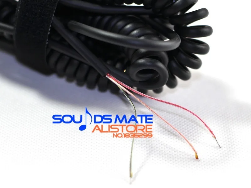 DIY Soldering Replacement DJ Headphone Cable Cord Line For Pioneer HDJ 500 1000 1500 Headsets 1m 3m