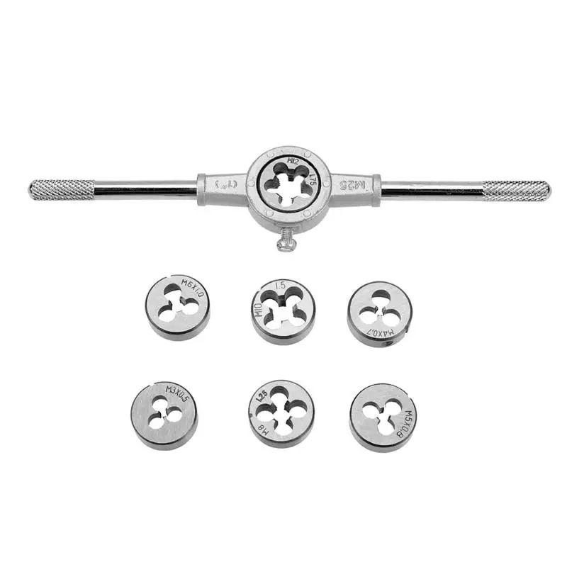 

8PCS/Set Screw Thread Metric Plug HSS M3 M4 M5 M6 M8 M10 M12 Machine Spiral Point Straight Fluted Hand Tap Drill