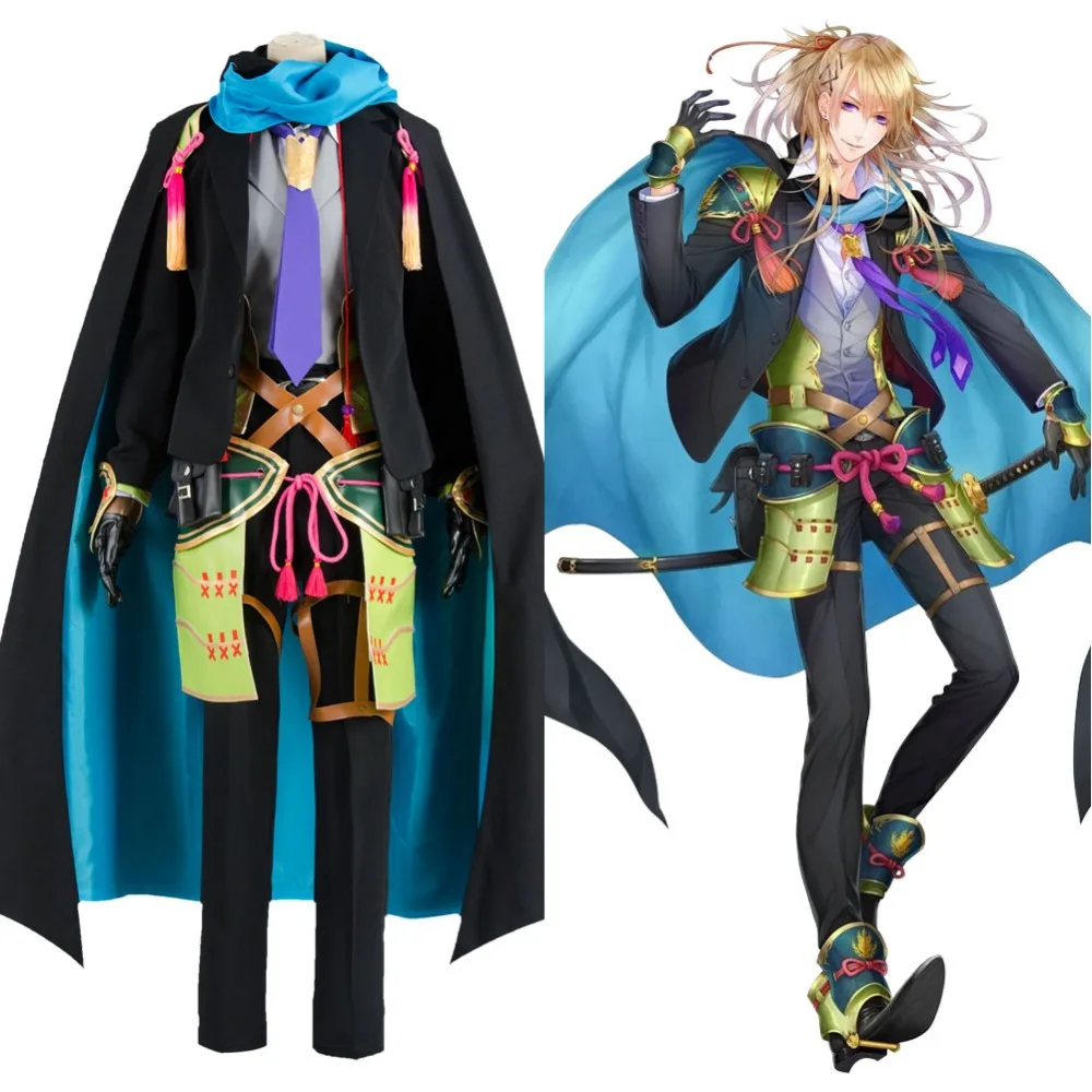 Token Touken Ranbu Koryuu Kagemitsu косплей костюм наряд платье кимоно-Униформа полный комплект