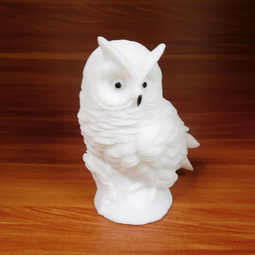 

Led Lovely Creative Night Lamp High Quality Owl Lights High Quality Silicone Dolls Nightlight Baby Bedroom Table Lamp
