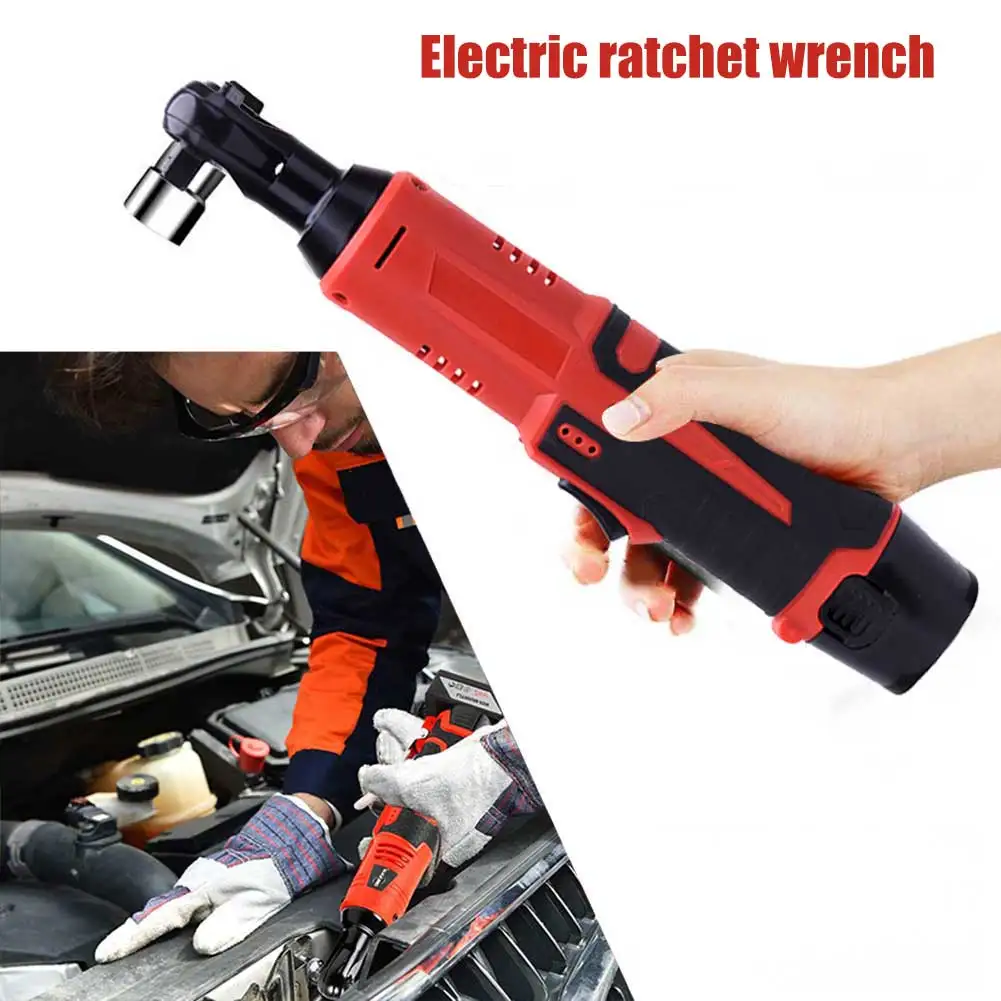 

Wireless Electric Ratchet Wrench Tool Kit Chargeable Impact Scaffolding Power Tool Wrench TSH Shop