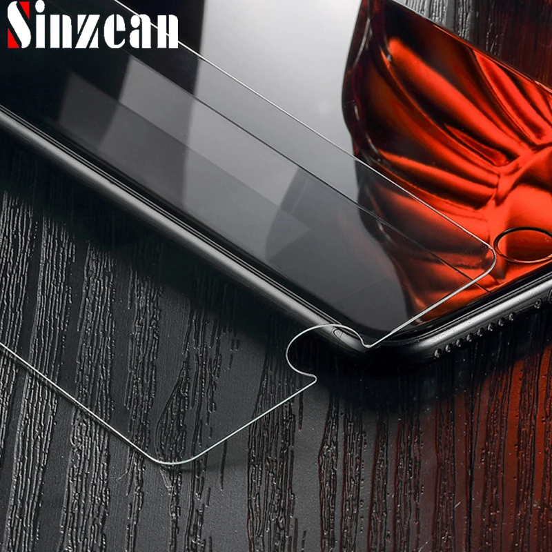 Sinzean 50 шт./лот для iphone 6/6S/7/8 Plus защита экрана из закаленного стекла прозрачная 0 3