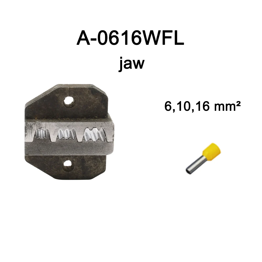 A0510 A0616WFL A1050 A1HK A2HK A3HK A5516 штампы наборы для HS обжимной Пилер обжимной машины один набор HS FSE AM-10 модули челюсти - Цвет: A-0616WFL