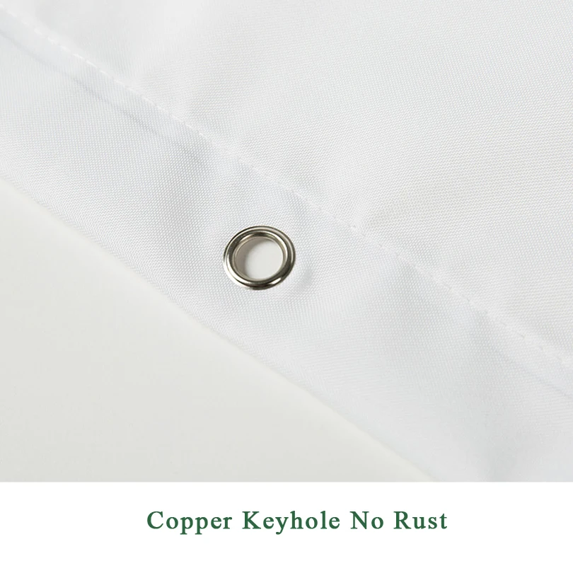 Printed Shower Curtains Bath Products Bathroom Decor with Hooks Waterproof