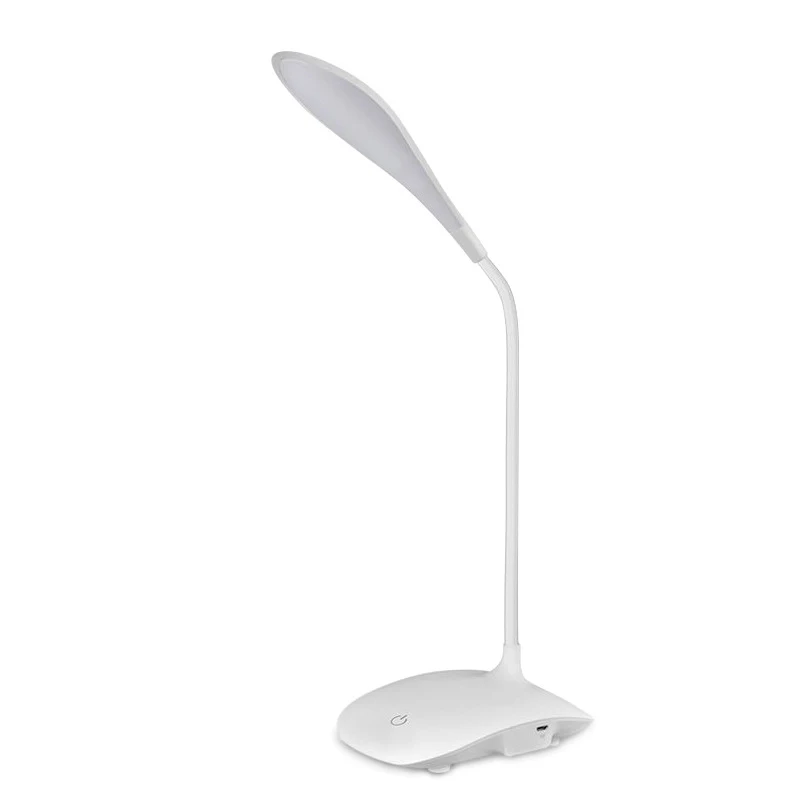 1 шт. настольные лампы USB Перезаряжаемый светодиодный светильник для чтения с защитой глаз сенсорный выключатель настольная лампа для студенческой кровати светильник