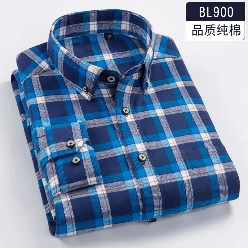 Najtaniej Plus rozmiar 5XL 6XL 7XL 8XL 100% bawełniana w kratę koszula na co dzień mężczyźni długi rękaw nowa wiosna biznes duże duże wysokiej jakości mody