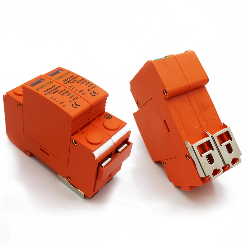 50 шт. Высокая производительность 2P DC 500 V/600 V SUP4 S40 SPD 20/40KA стабилизаторы/DC Защита от