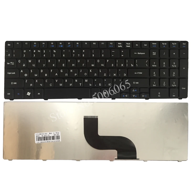 Новая клавиатура для ноутбука acer Aspire 5742 5742g 5742Z 5742ZG 5744 5744Z русская клавиатура черная