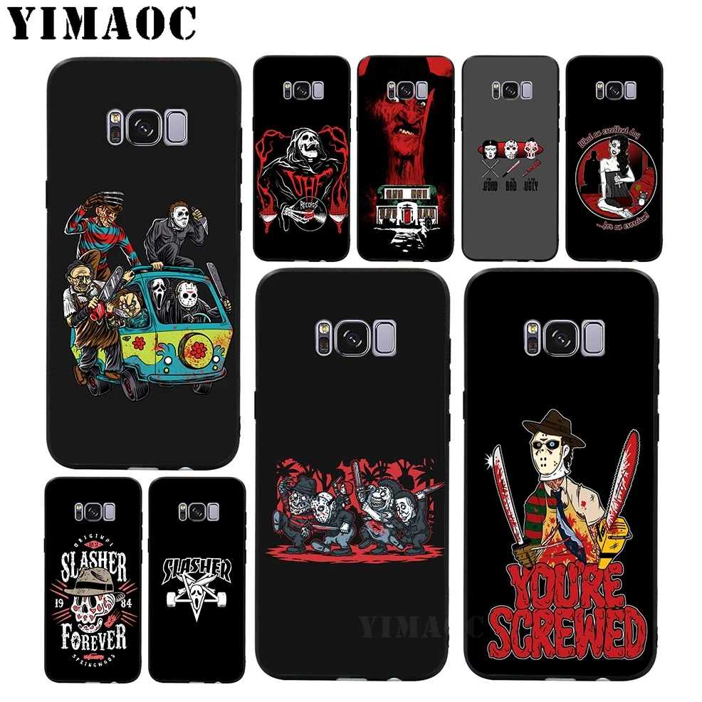 YIMAOC резня машина Slasher Мягкий силиконовый чехол для samsung Galaxy S9 S8 A6 Plus 2018 S7 S6 Edge A5 A3 2017