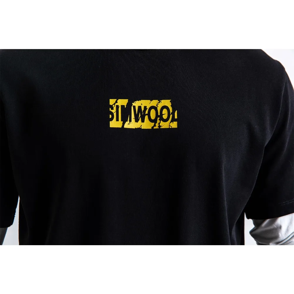 SIMWOOD, новинка, футболка с длинным рукавом, мужская повседневная Уличная одежда, футболка с буквенным принтом, хлопок, модные топы, брендовые футболки для мужчин, 190159