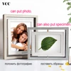 Faire pivoter le cadre Photo en bois, Art du cadre Photo, cadre d'affichage nordique 10X15 13X18cm pour la décoration de table, cadre de peinture ► Photo 3/6