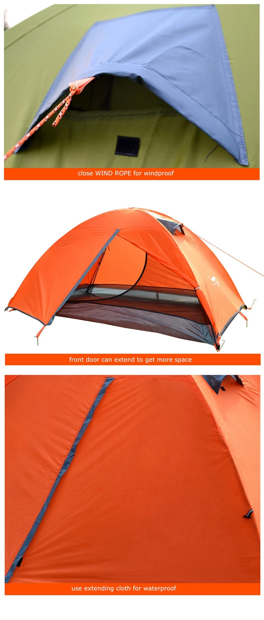 Desert & raposa mochila tenda