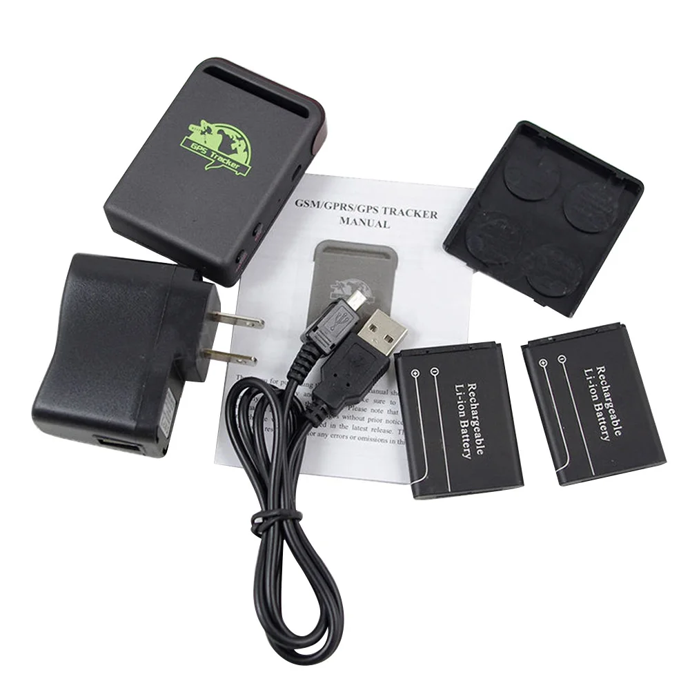 Мини GPS трекер для транспортного средства GSM GPRS TK102B Автомобильный с кнопкой SOS