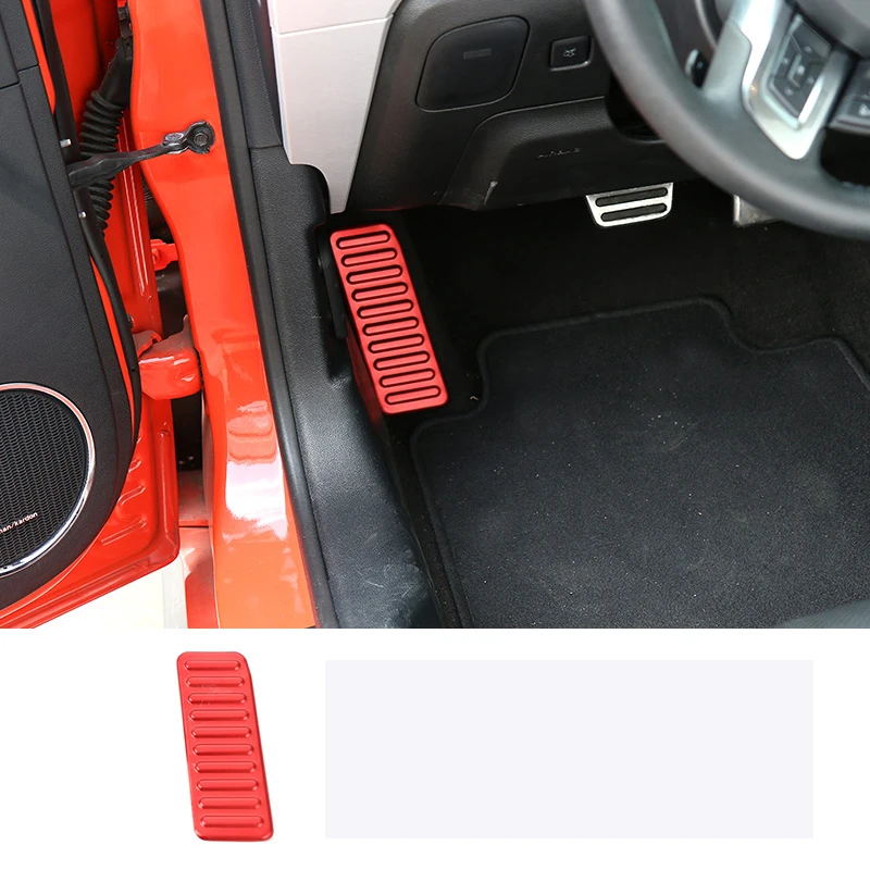 

lsrtw2017 aluminum alloy car rest pedal Accelerator pedal for ford mustang 2015 2016 2017 2018 2019 6th generation