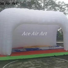 Новое поступление портативный белый выставка надувной купол тент для шоу события
