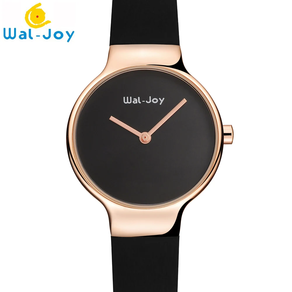 

Wal-Joy Brand Small Ultra Thin Dial Lady Watch Removable Silicone Strap Women Waterproof Watch in Quartz Gift For Women (WJ9009)