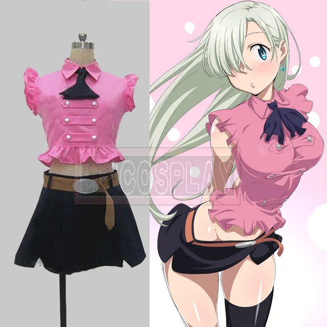 Anime los siete pecados capitales Elizabeth liones Cosplay