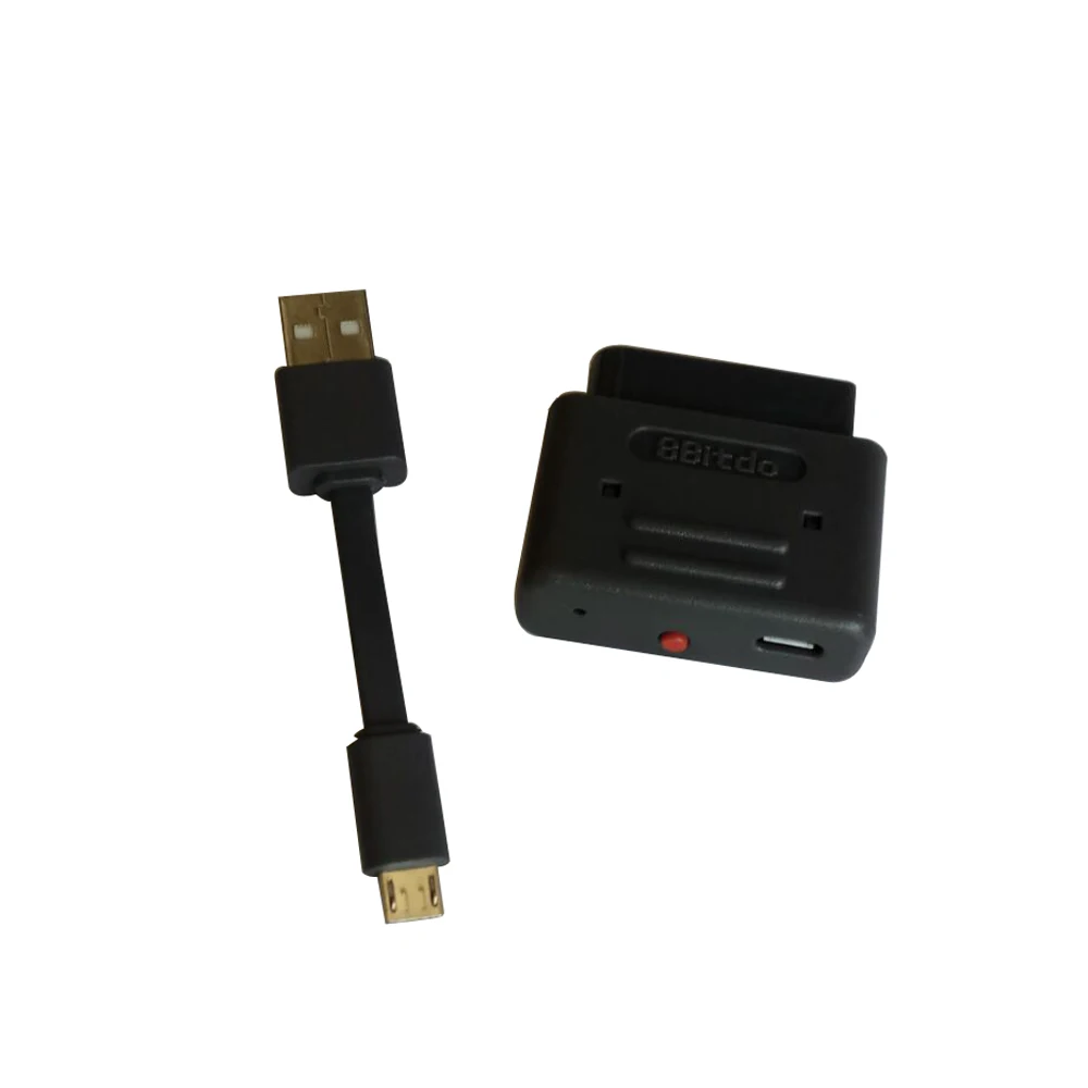 

50 PCS Retro Receiver Adapter for S-N-E-S Bluetooth Wireless Handle Receiver Support for PS4/PS3/Wii Mote Gamepad