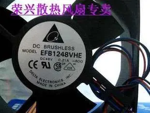 Дельта 12038 48 В 0.21A EFB1248VHE ROO трехпроводной вентилятор|wire parallel|wire adaptorfan motor in car |