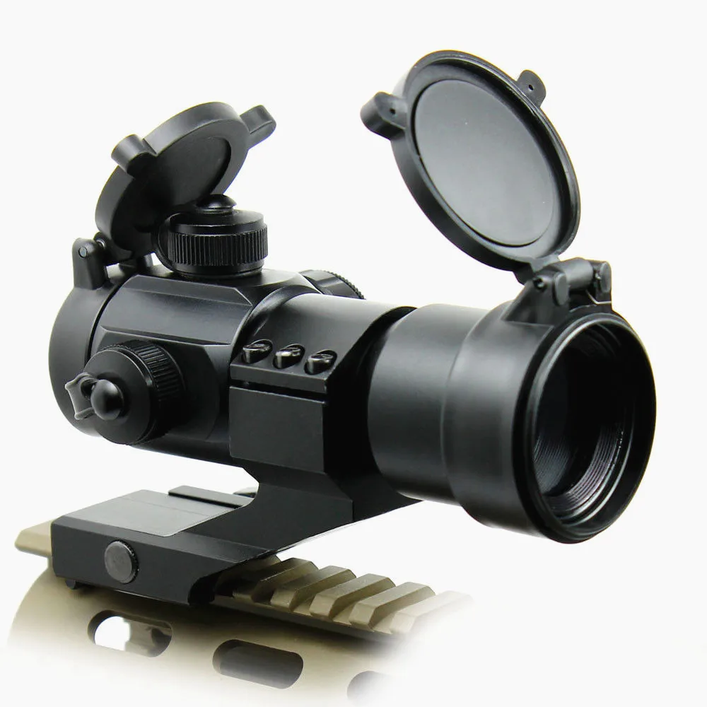 

Hunting Tactical 30MM Red Green Dot Reflex Scope Sight Laser Rifle Scope Free Cantilever Scope Mount Fit 20mm Picatinny Rail