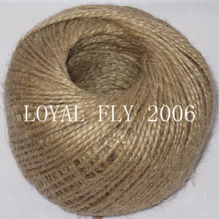 

3pcs/lot natural DIY jute twine/cords (1.5mm) 100m/ball Event Supplies Drawstring Rustic Decor Wedding Home Vintage Decoration